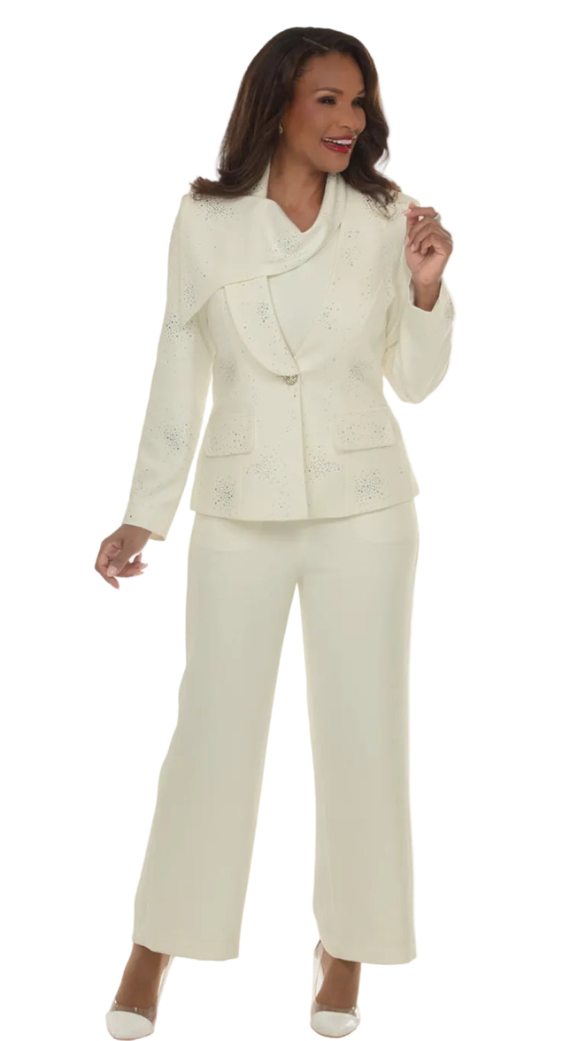 Donna Vinci  3pc. Jacket, Cami & Pant Set, Style 12278