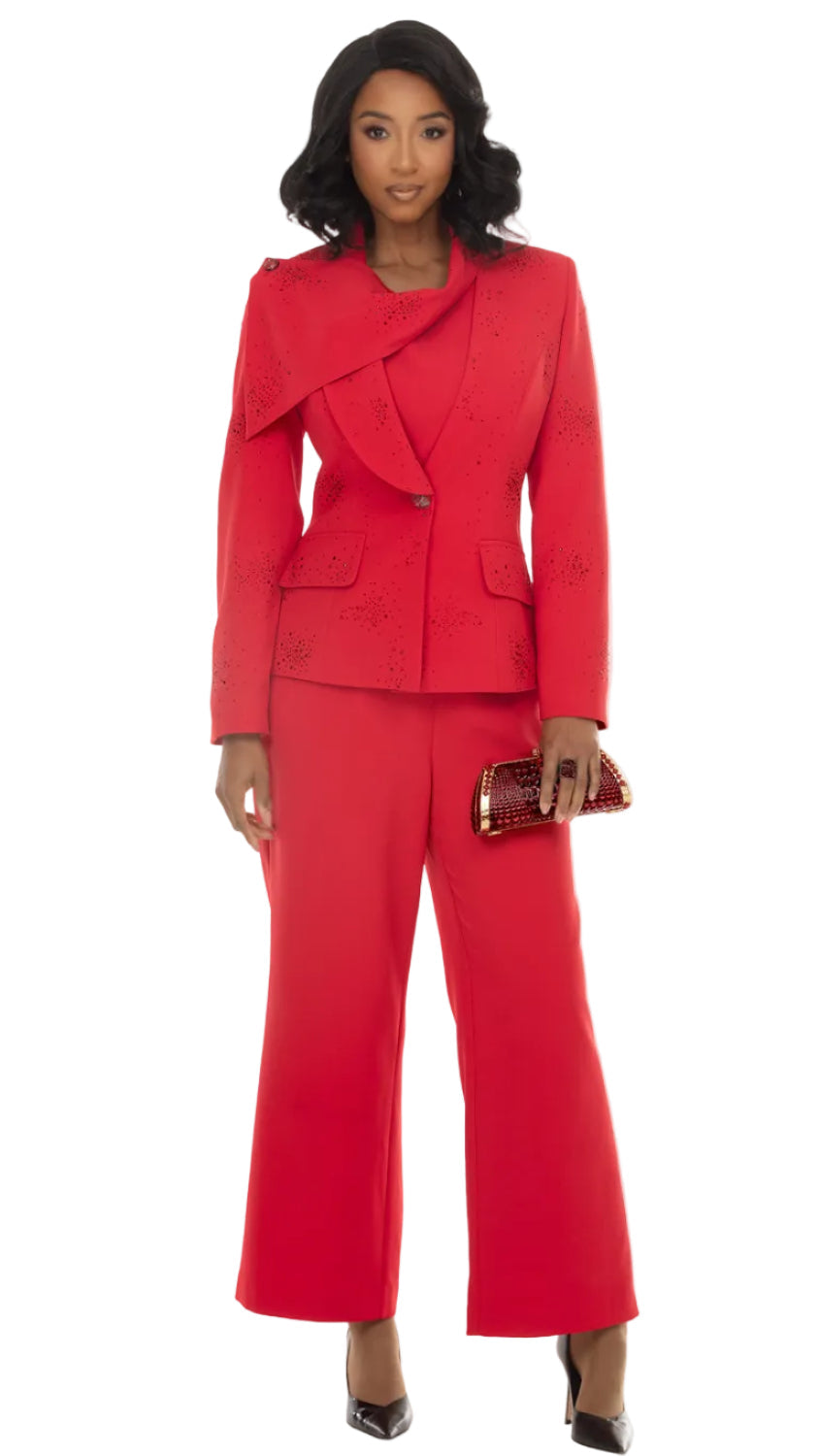 Donna Vinci  3pc. Jacket, Cami & Pant Set, Style 12278