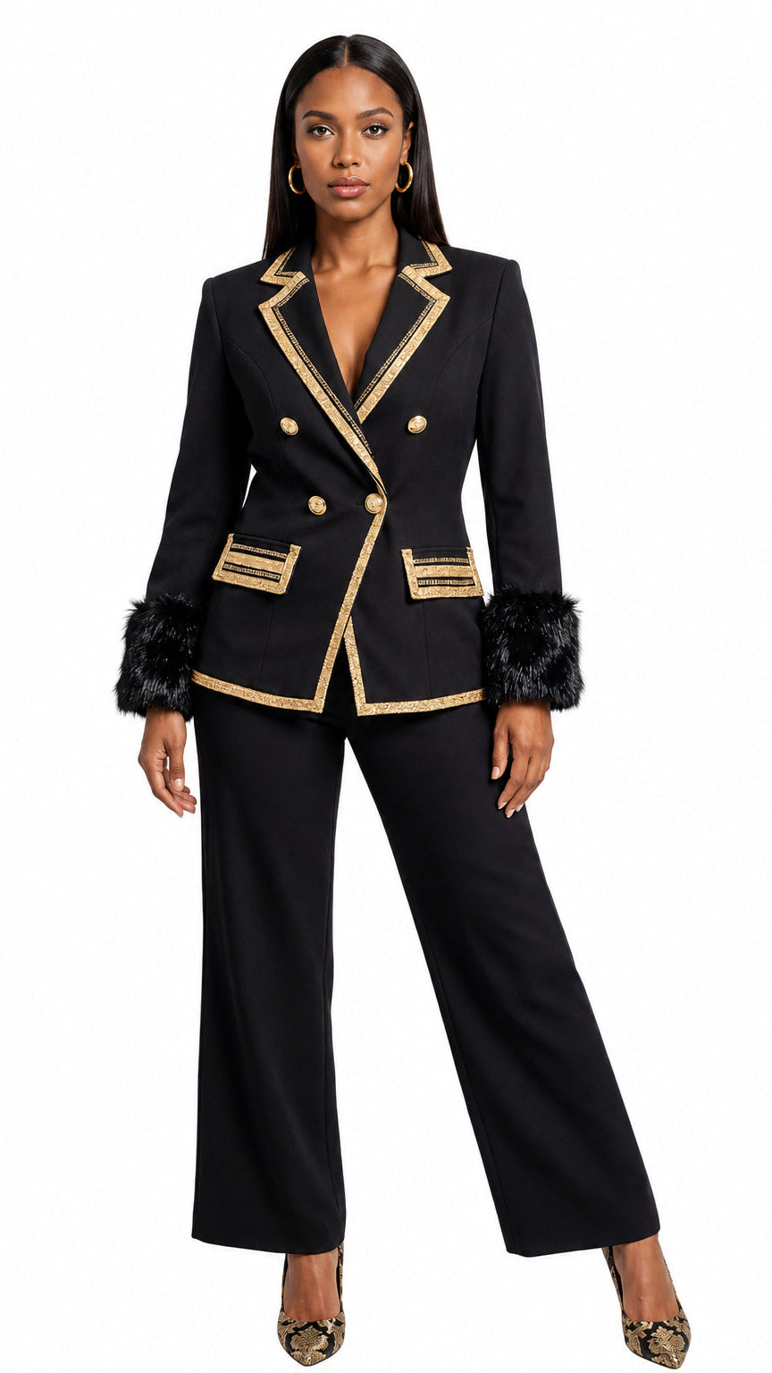 Donna Vinci  3pc. Jacket, Cami & Pant Set, Style 12283