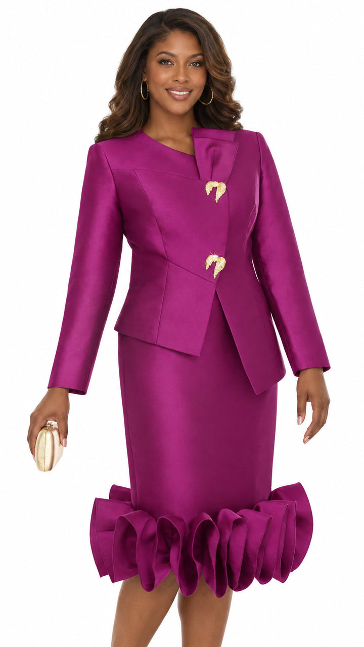 Donna Vinci  2pc. Jacket & Skirt Set, Style 12292