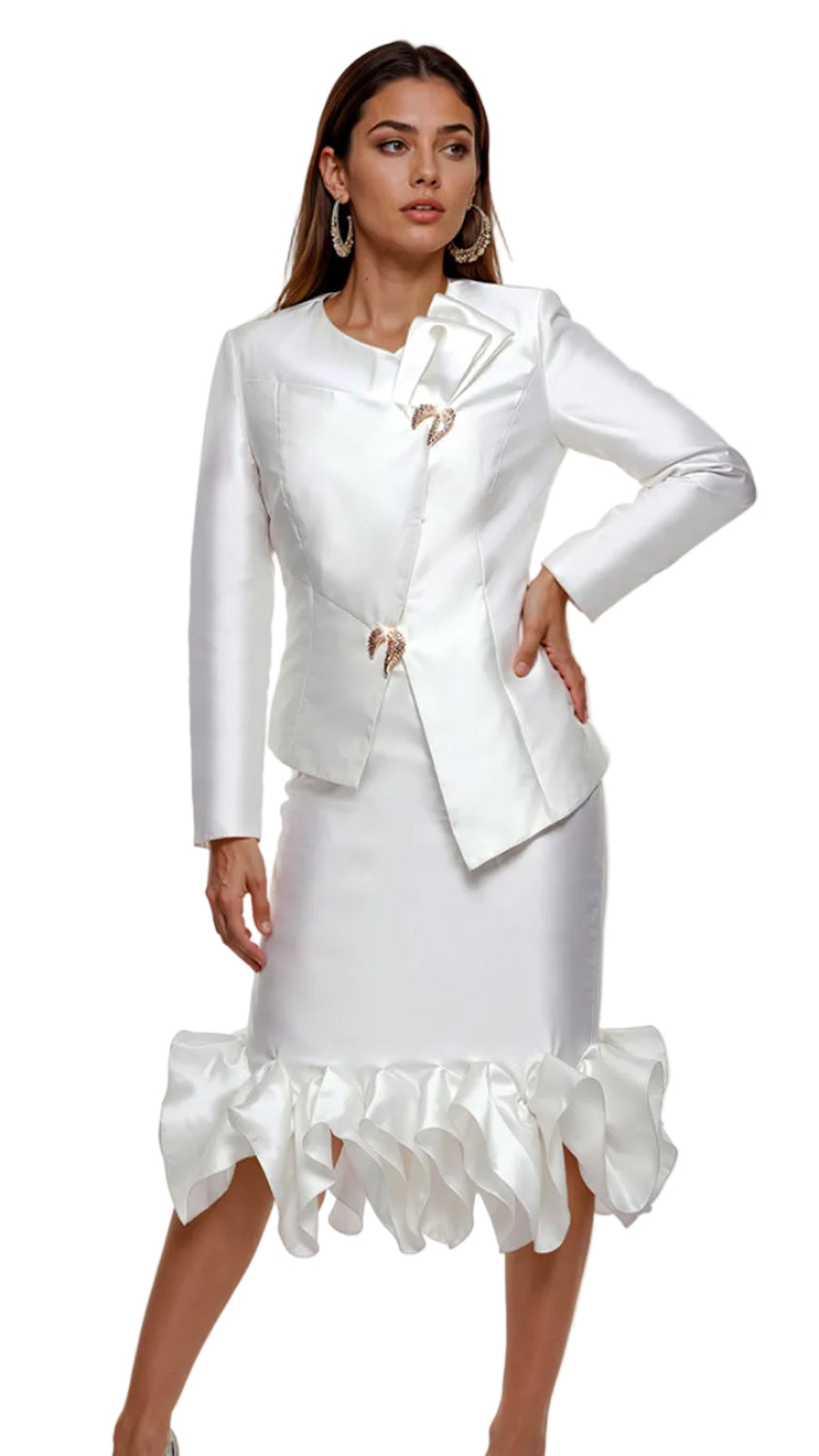 Donna Vinci  2pc. Jacket & Skirt Set, Style 12292
