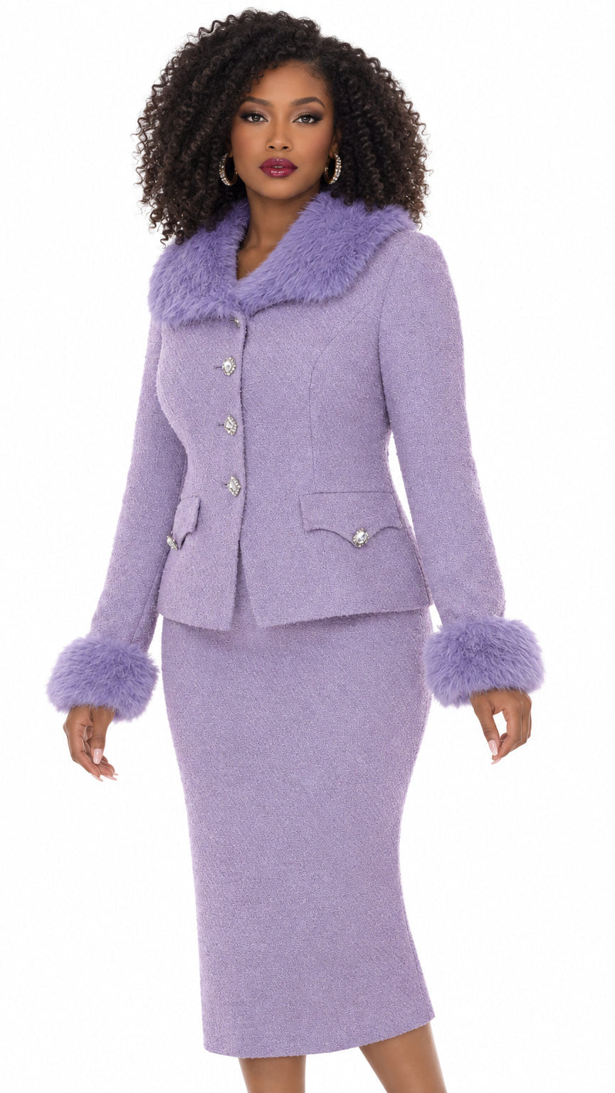 Donna Vinci  2pc. Jacket & Skirt Set, Style 12294