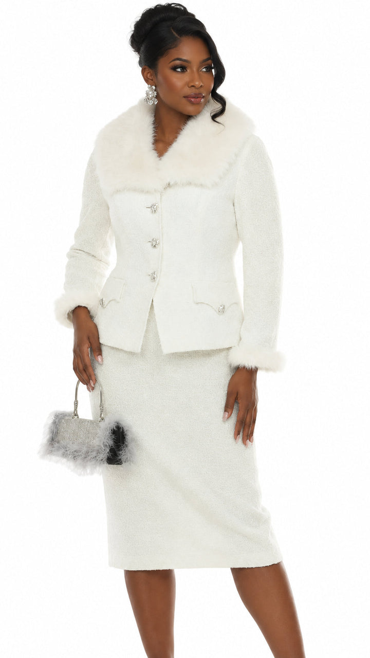 Donna Vinci  2pc. Jacket & Skirt Set, Style 12294