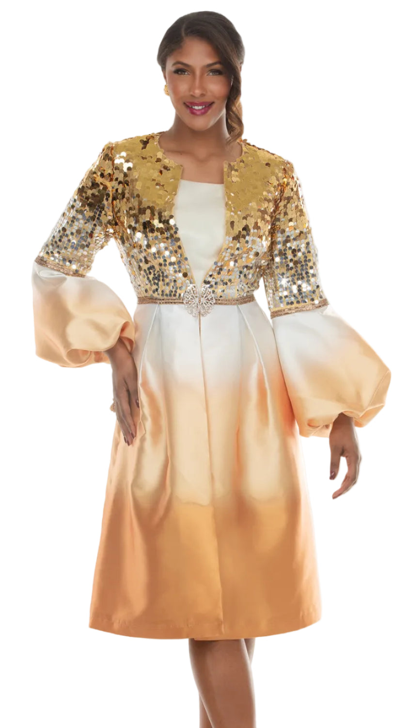 Donna Vinci  2pc. Dress & Jacket Set, Style 12302