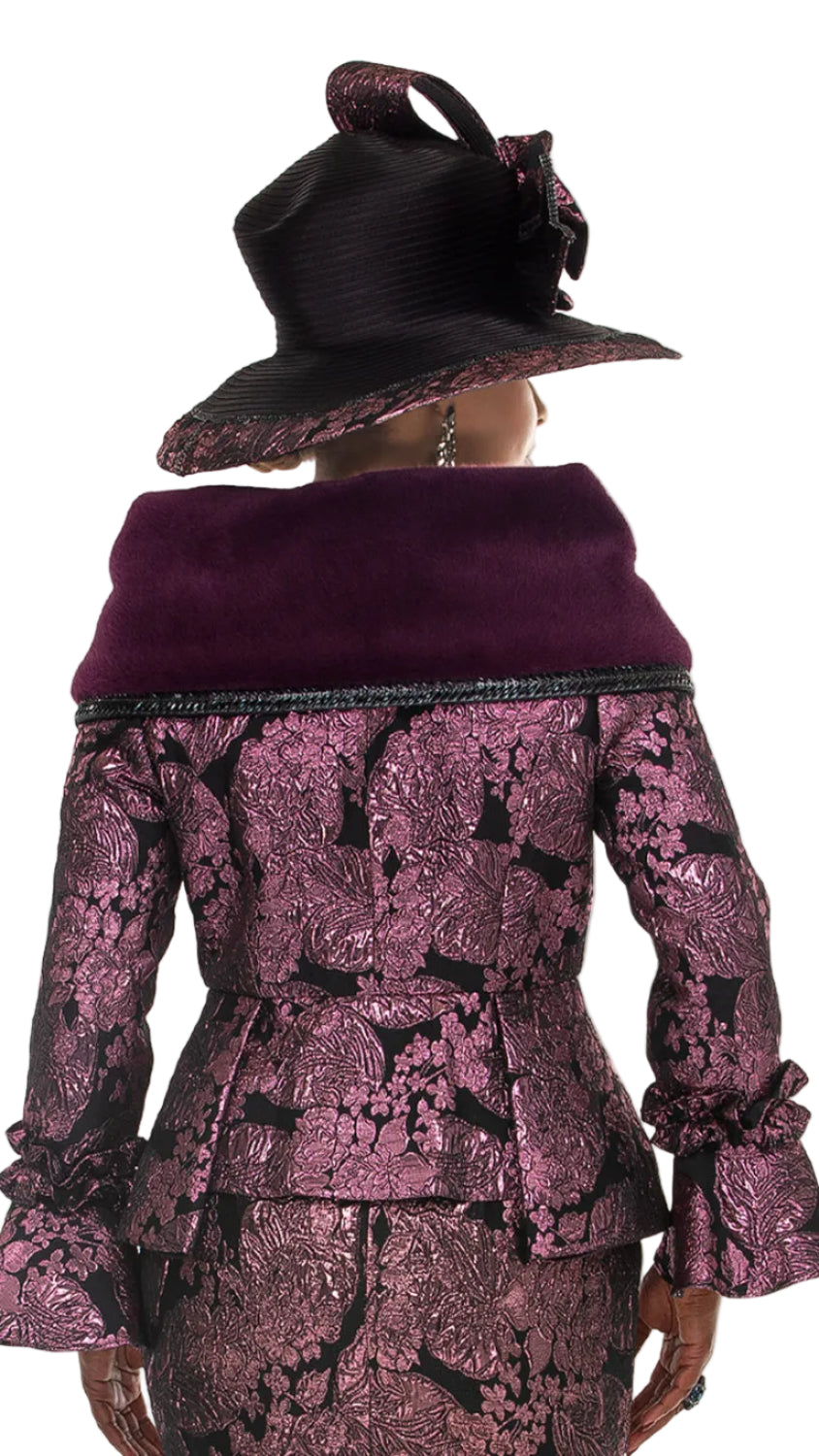 Donna Vinci  2pc. Jacket & Skirt Set, Style 12304