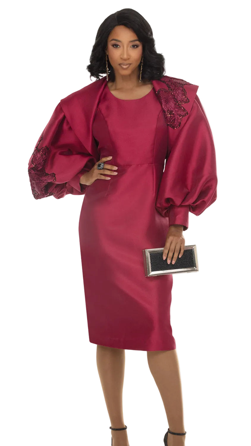 Donna Vinci  2pc. Dress & Bolero Jacket Set, Style 12305