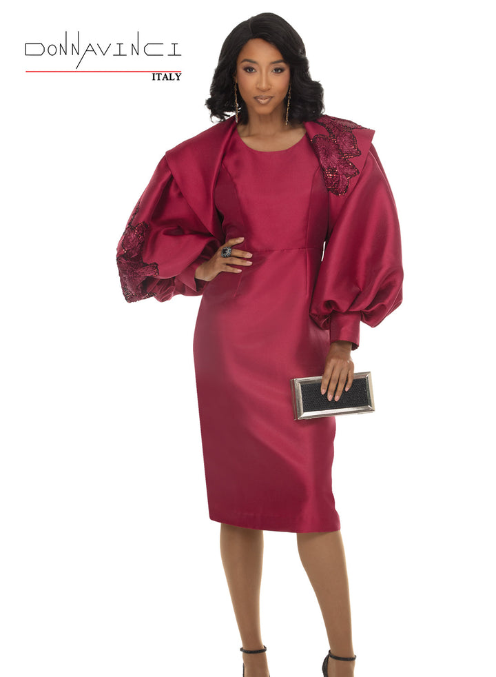 Donna Vinci  2pc. Dress & Bolero Jacket Set, Style 12305