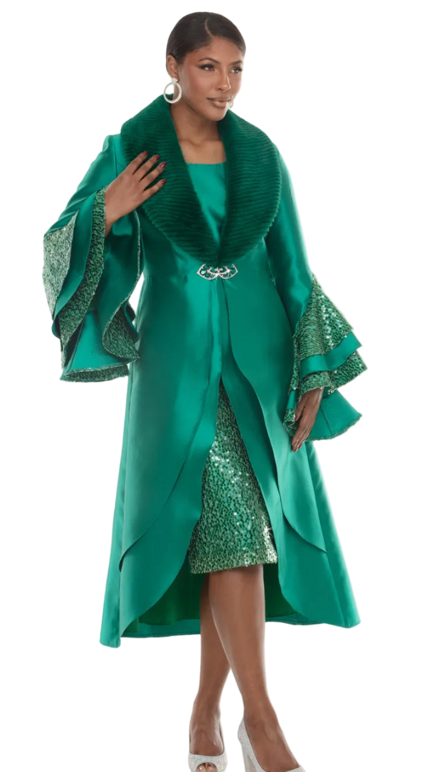 Donna Vinci  2pc. Dress & Jacket Set, Style 12308