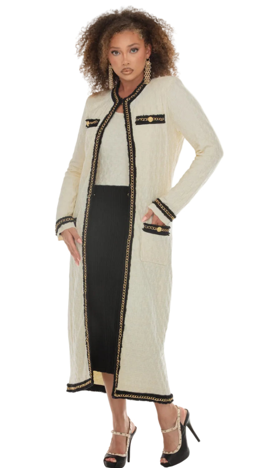 Donna Vinci KNITS, 2pc. Dress & Jacket Set Style 13475