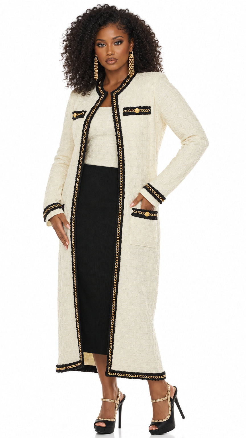 Donna Vinci KNITS, 2pc. Dress & Jacket Set Style 13475
