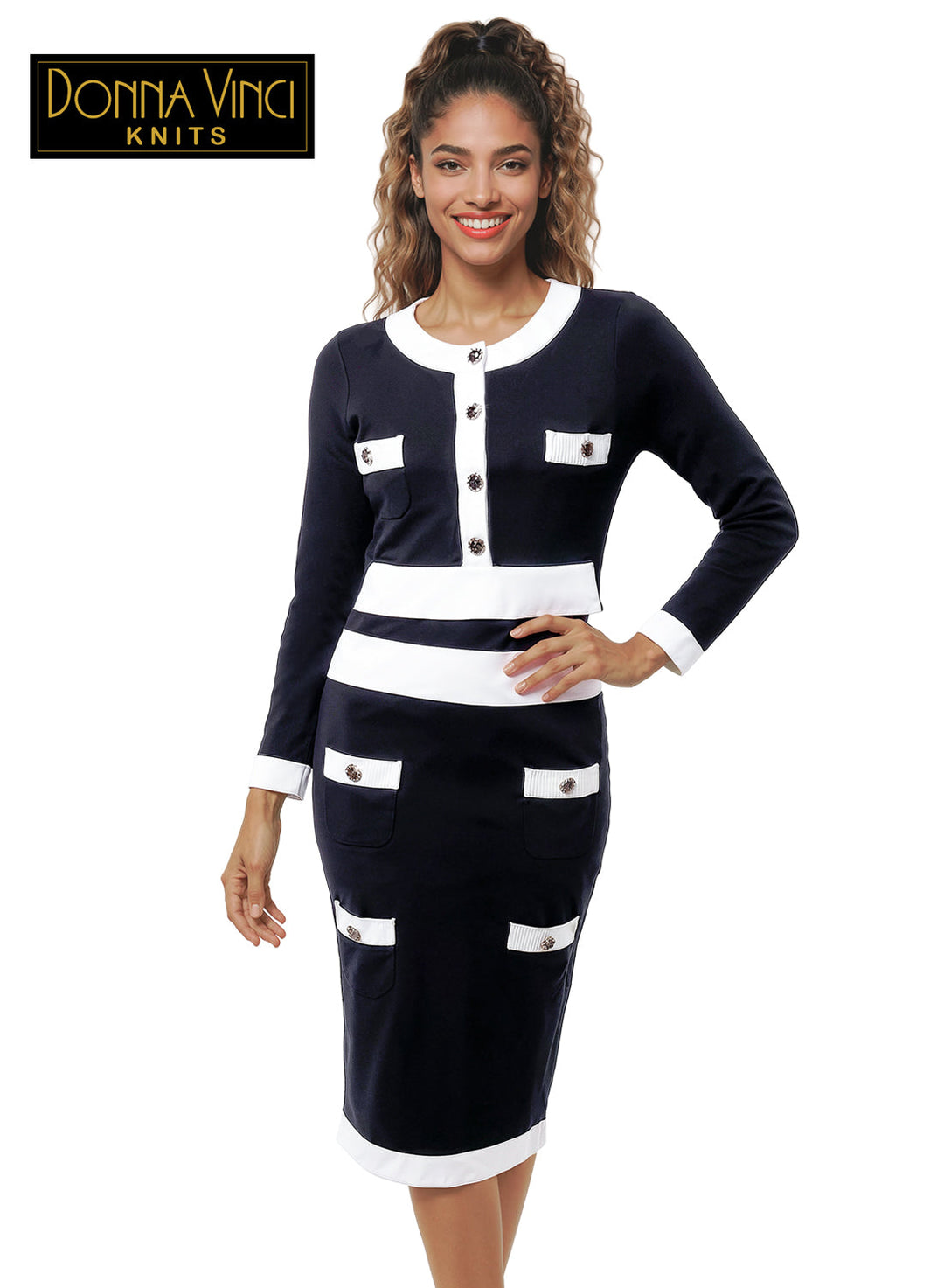 Donna Vinci KNITS, Dress Style 13480
