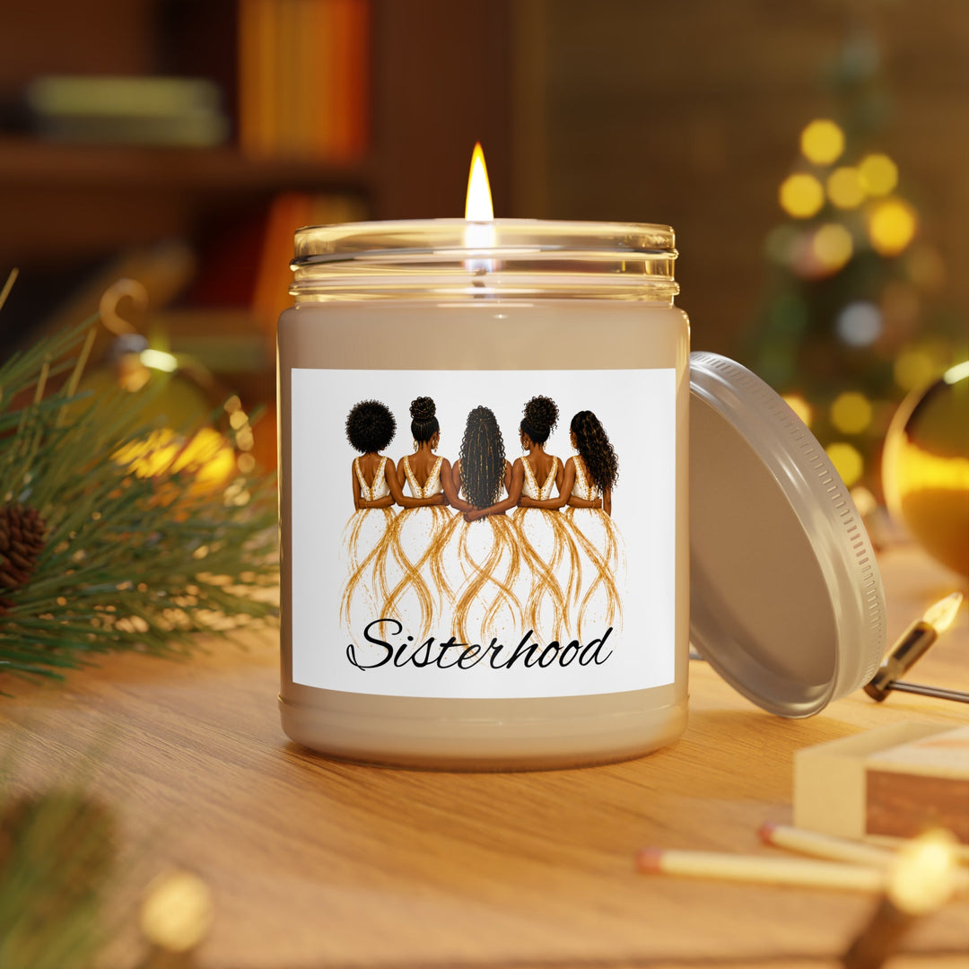 Sisterhood Soy Candle — 9oz Scented Jar with White Lid - Especially Yours