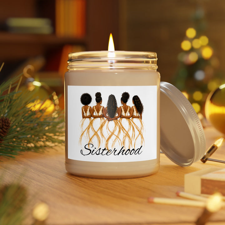 Sisterhood Soy Candle — 9oz Scented Jar with White Lid - Especially Yours