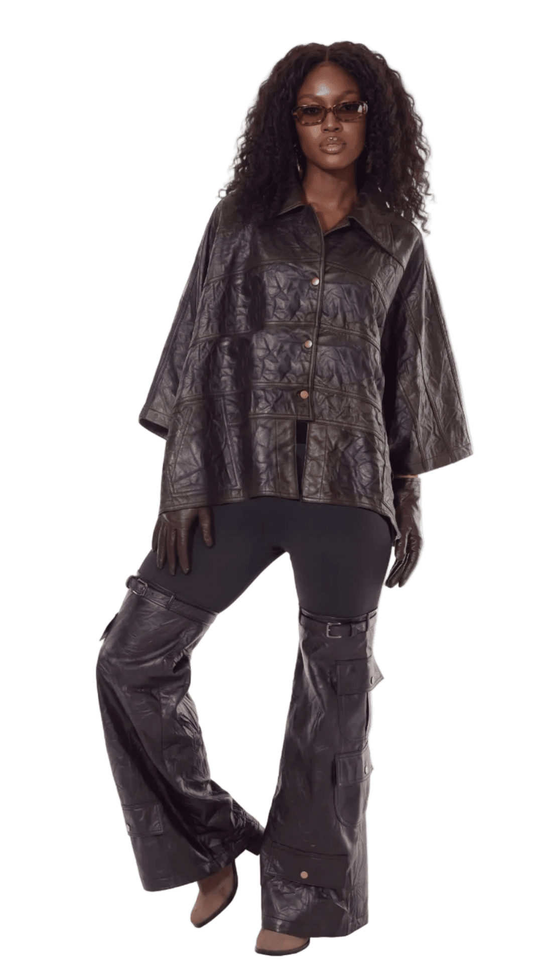 2pc. Jacket & Pant Set - Love The Queen. Style 17621