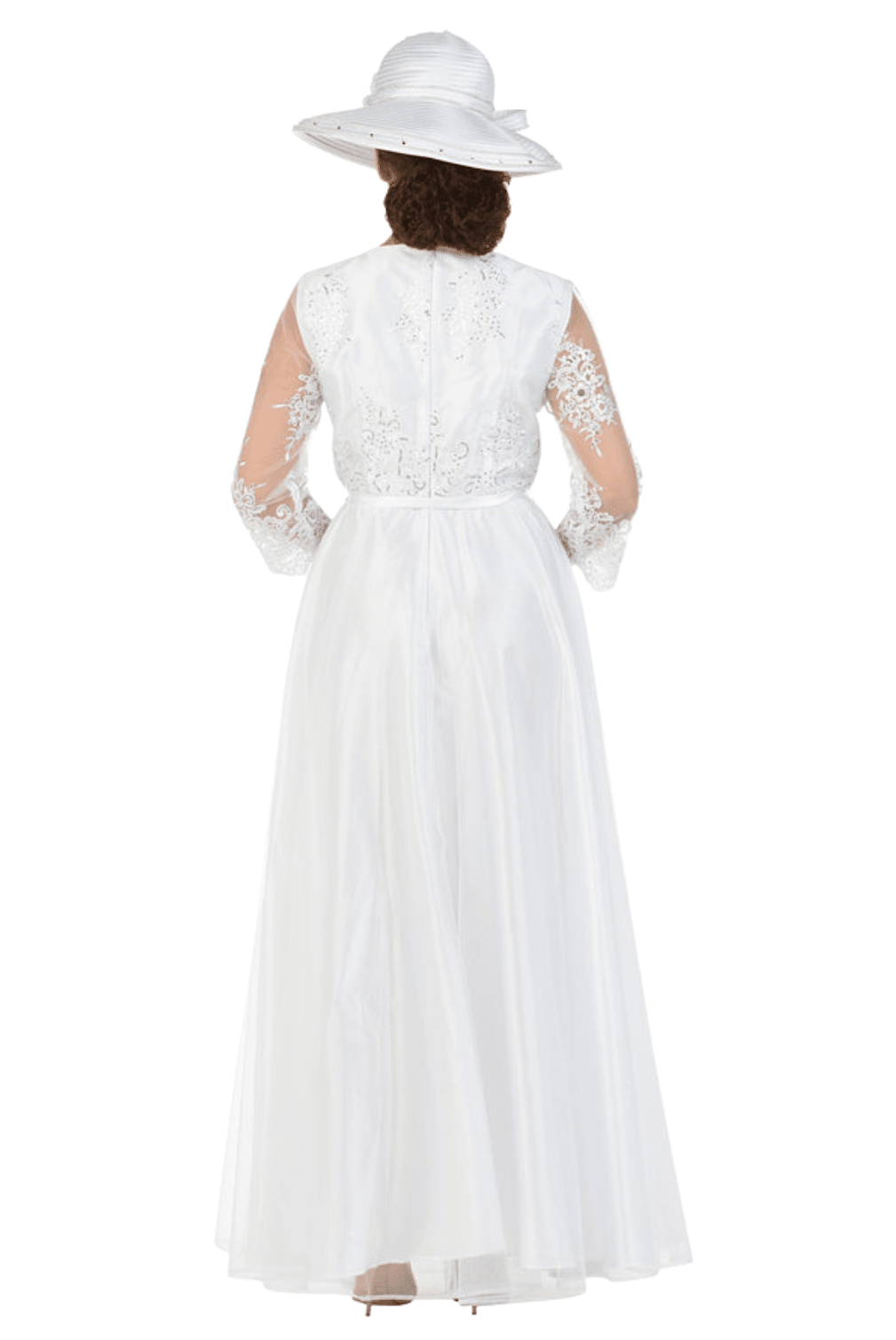 1pc Lux Lace Dress w/ Belt - Especially Yours