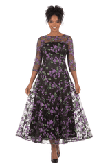 PURPLE/BLACK