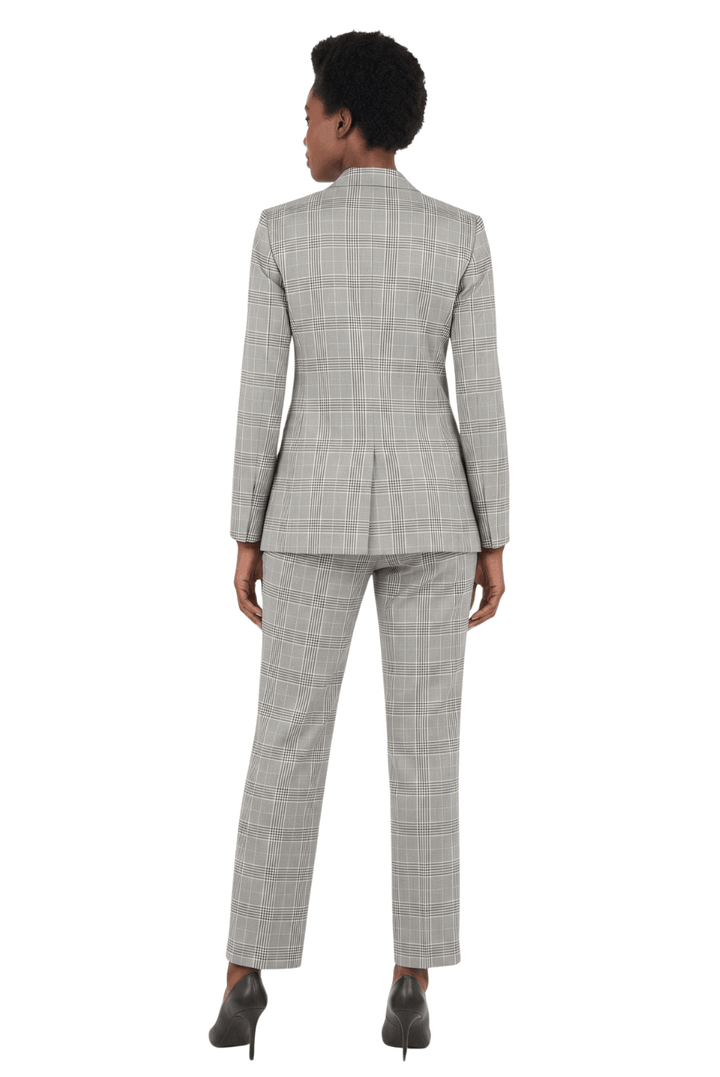 2pc Dbl Brstd Wdpn Jkt + Pants Suit - Especially Yours