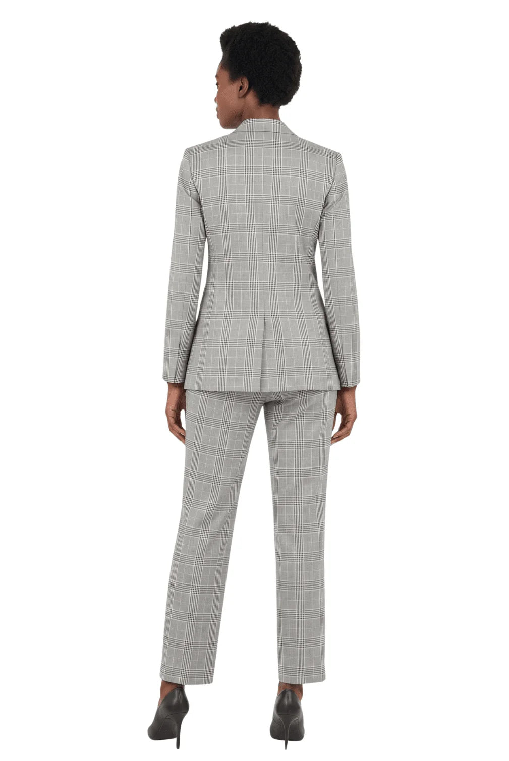 2pc Dbl Brstd Wdpn Jkt + Pants Suit