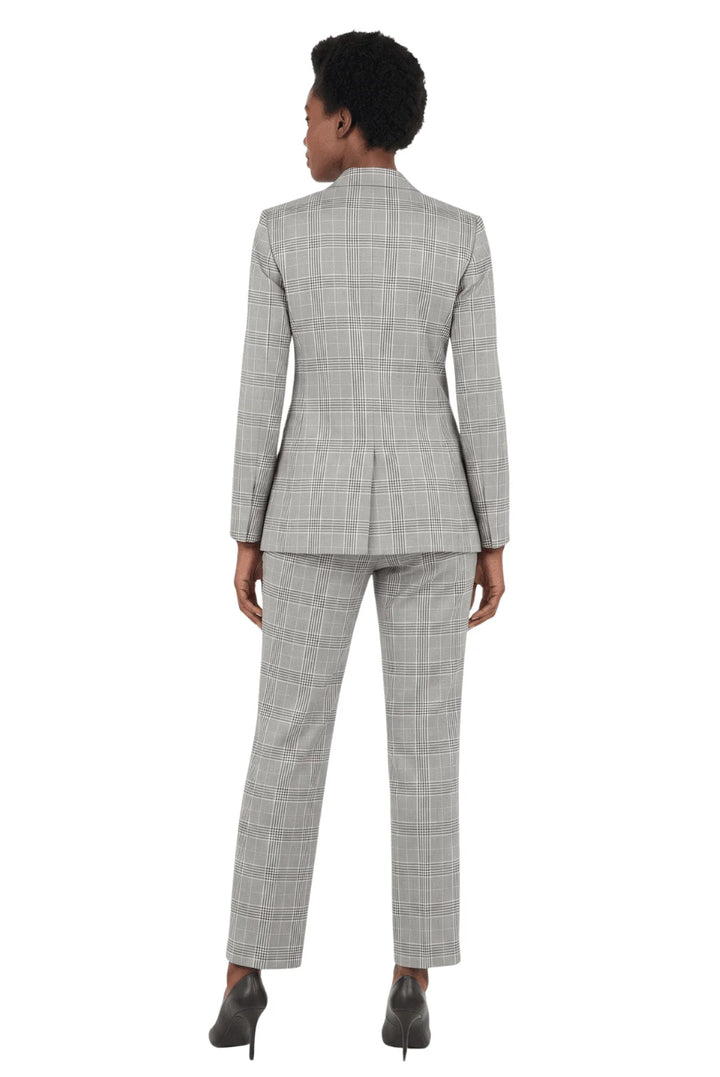 2pc Dbl Brstd Wdpn Jkt + Pants Suit
