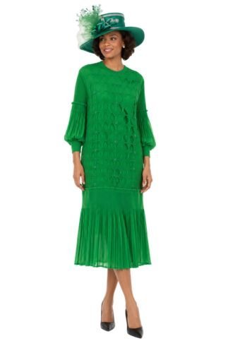 Modern Elegance Beaded Midi Dress in Pleats - Especially Yours