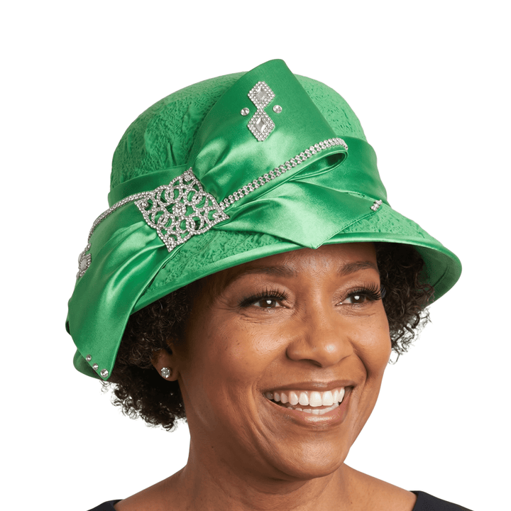 Bucket Hat w/ Oversized Bow and Rhinestones - Especially Yours