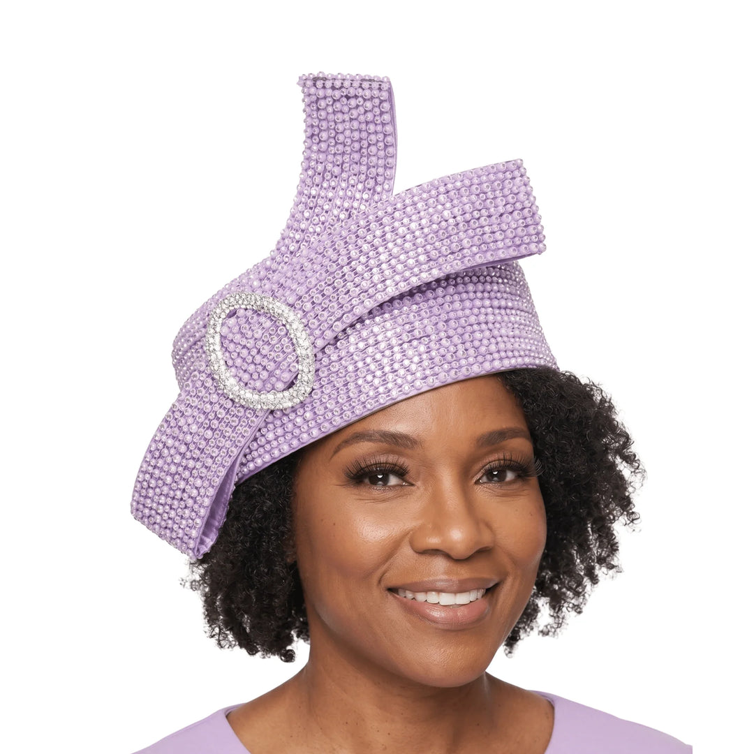 STONED PILL BOX HAT W/ BOW