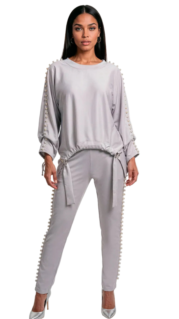 Donna Vinci Sport, 2pc. Top & Pant Set.  Style 21048