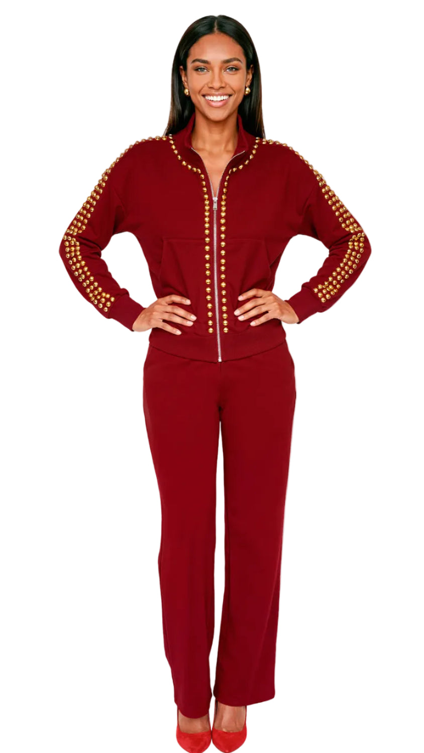 Donna Vinci Sport, 2pc. Jacket & Pant Set.  Style 21049