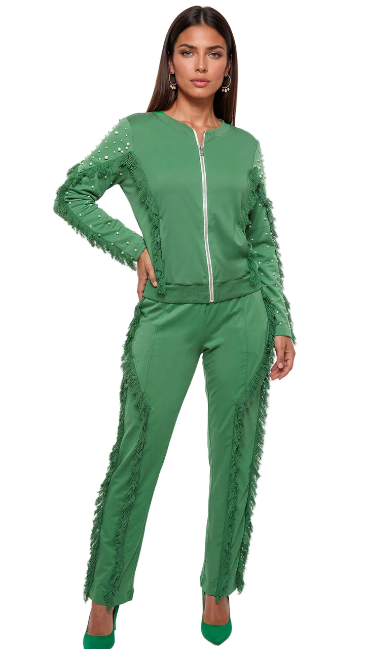 Donna Vinci Sport, 2pc. Jacket & Pant Set.  Style 21050