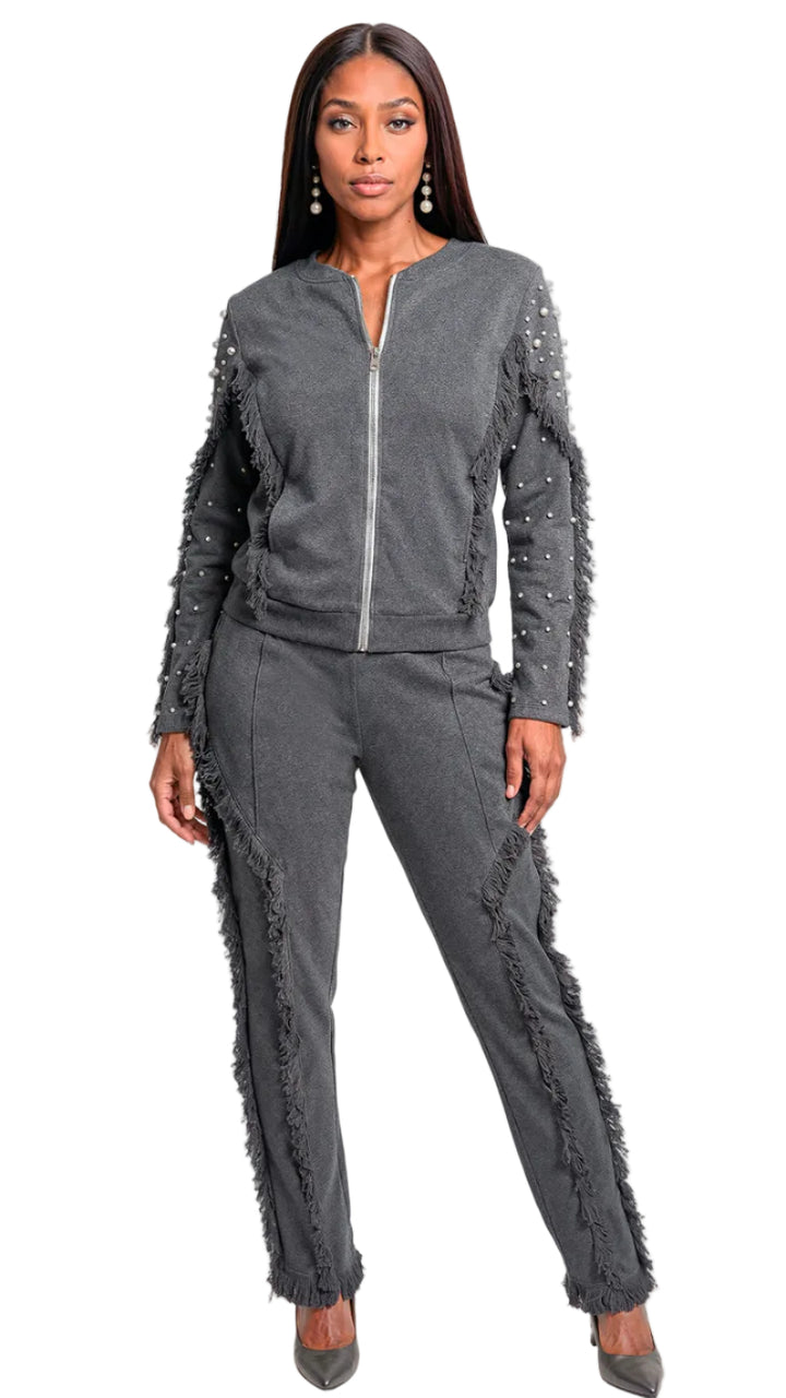 Donna Vinci Sport, 2pc. Jacket & Pant Set.  Style 21050