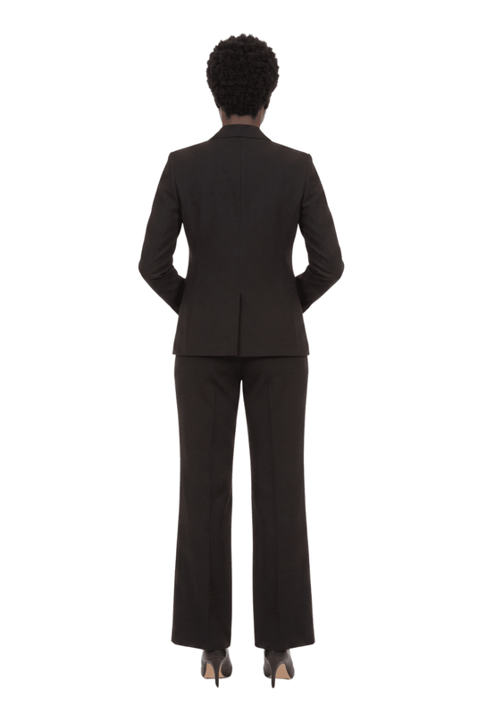 Classic Notch Collar Single Breasted Blazer