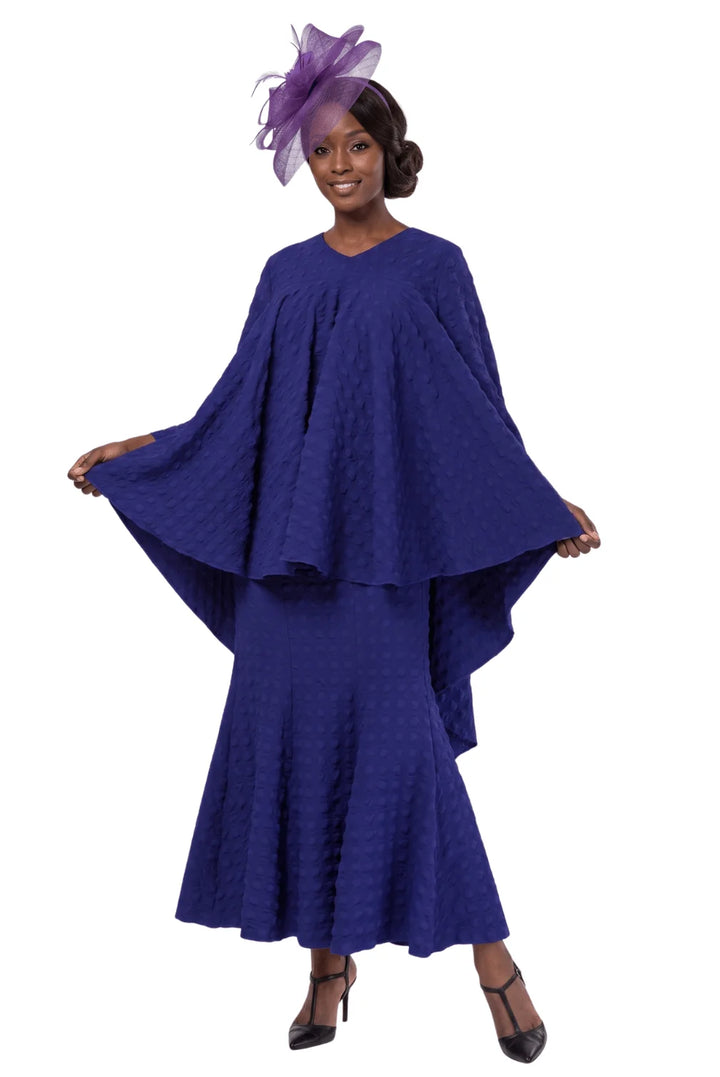 2pc Popcorn Full Flare Top & Skirt Set