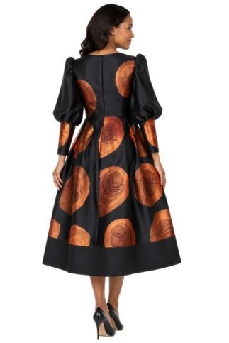 Statement Swirl Print Silky Twill Dress - Plus - Especially Yours