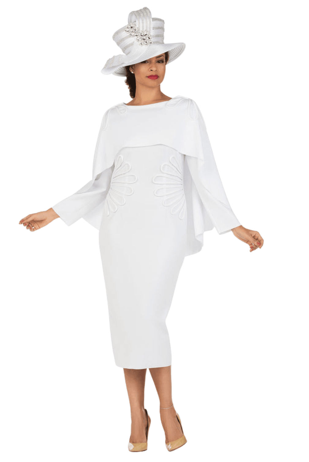 Scuba Shift Drs w/ Cape and Piping Detail-Plus - Especially Yours