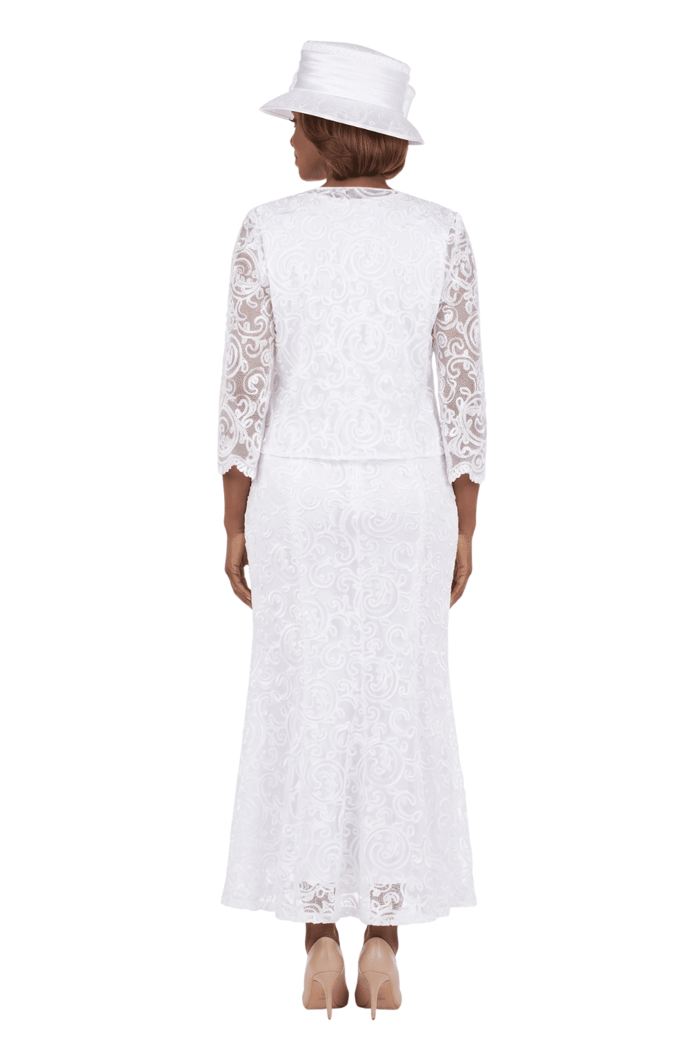 3pc Lux Lace Maxi Skirt Suit - Especially Yours
