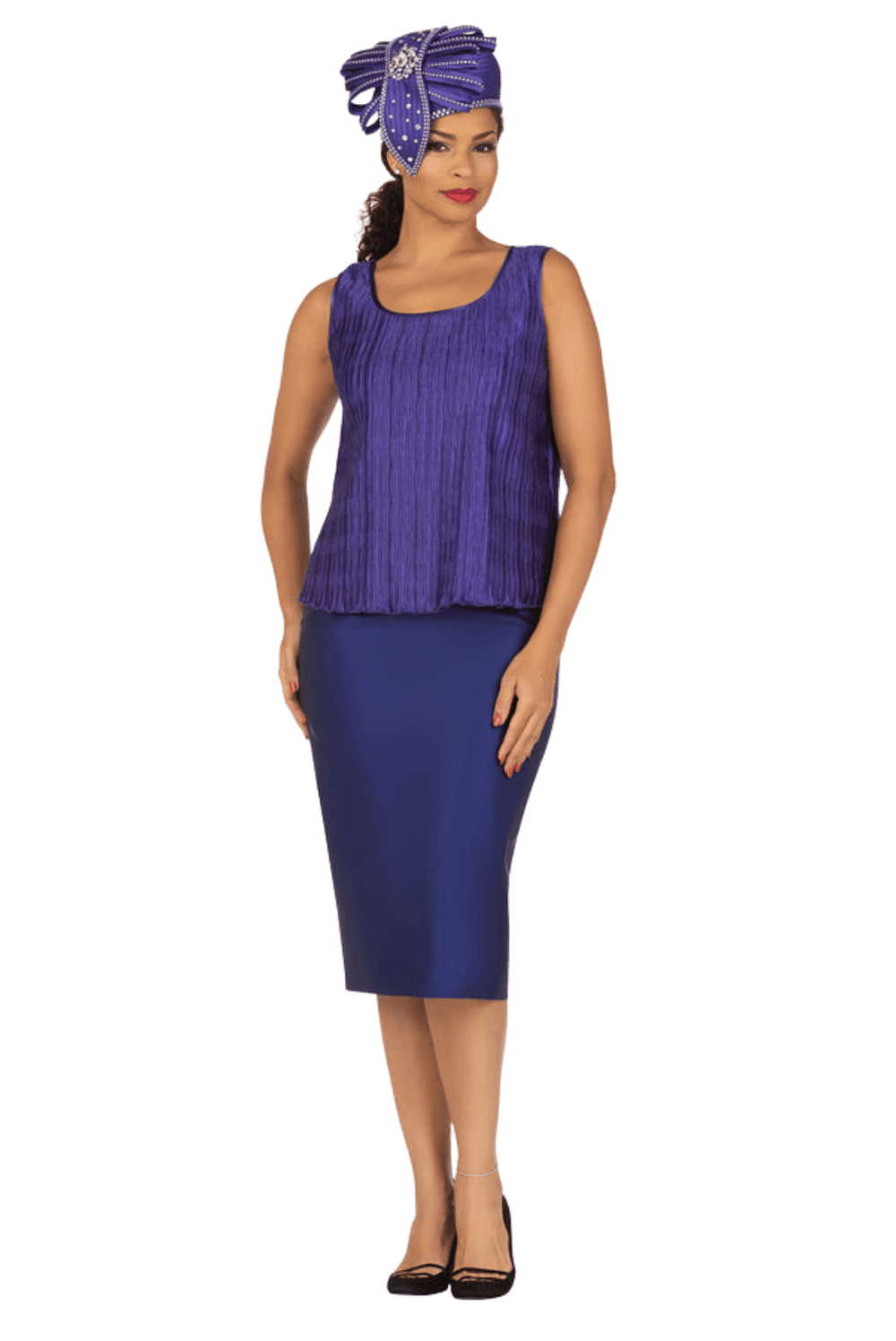 3pc Sqns Jkt, Crkl Stn Cami, Silky Twl Skt Suit - Especially Yours