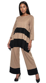 KHAKI/BLACK