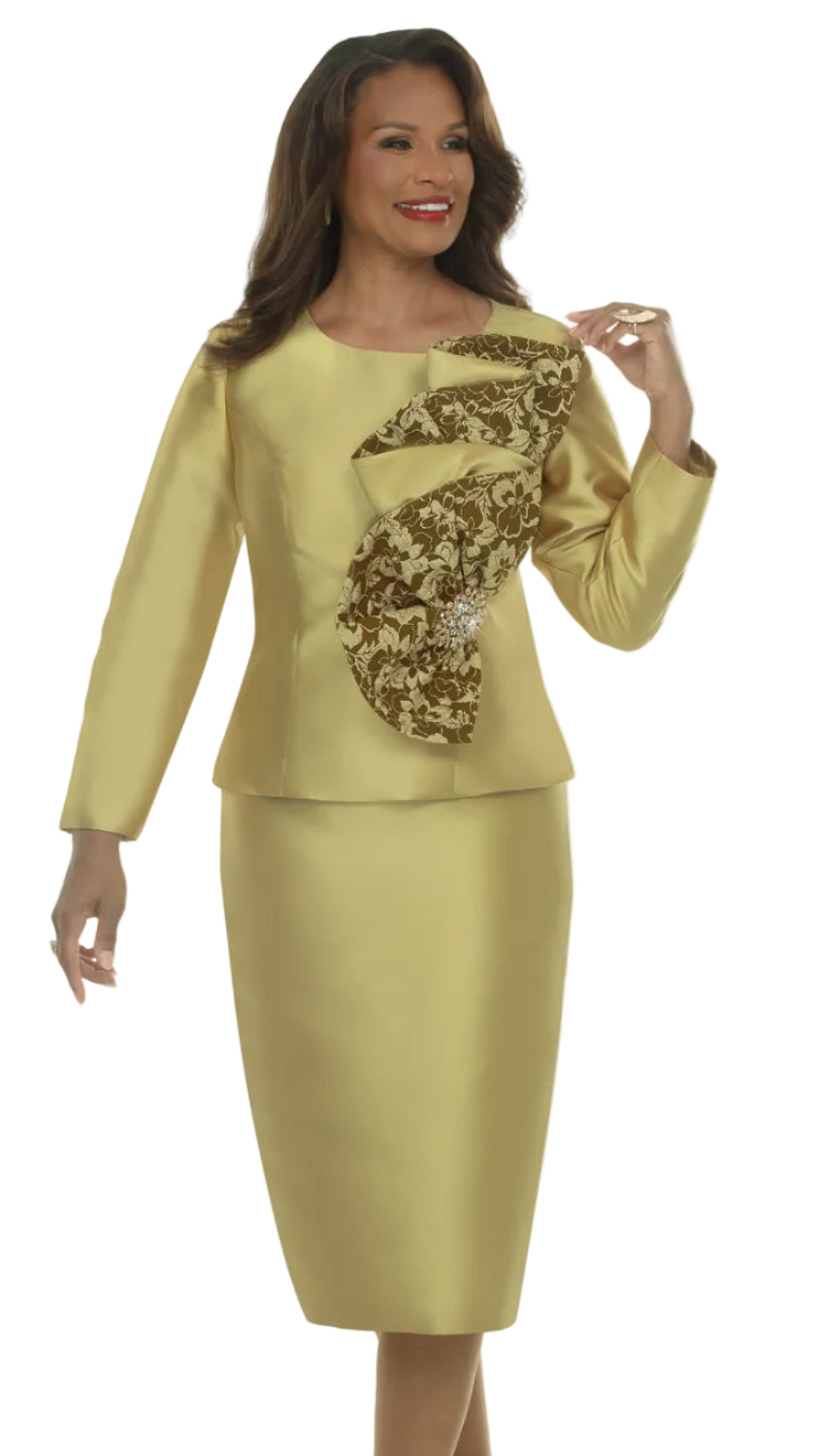 Lisa Rene'  2pc. Jacket & Skirt Set, Style 3398
