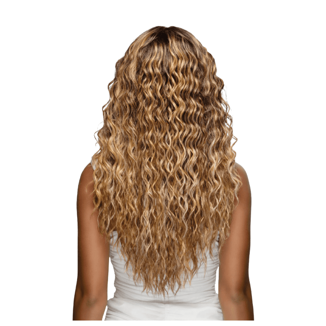 10X6 PRECUT-122 25" Deep Wave Wet Look HD Lace Wig - Vivica A. Fox - Especially Yours