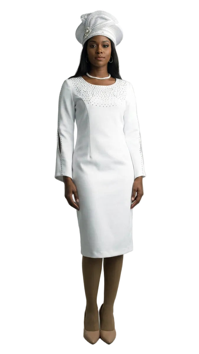 Long Sleeve Mid-Length Dress 3889