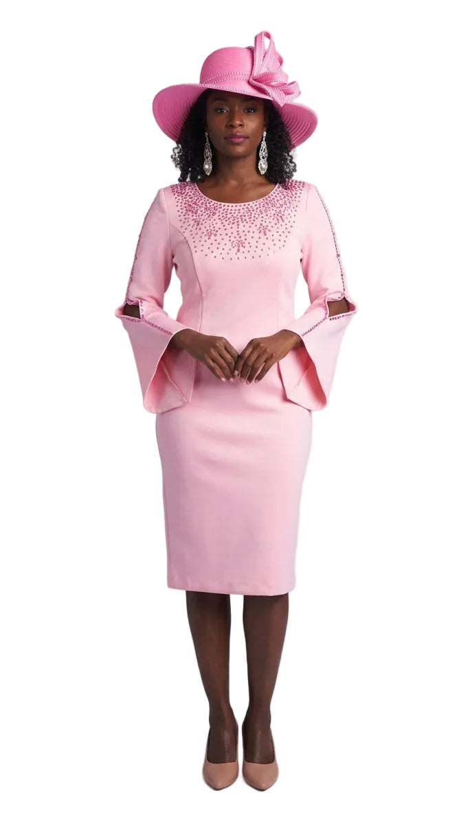 Long Sleeve Mid-Length Dress 3889