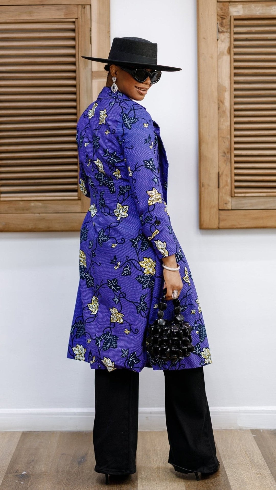MORAYO AFRICAN PRINT TRENCH COAT DRESS - Especially Yours