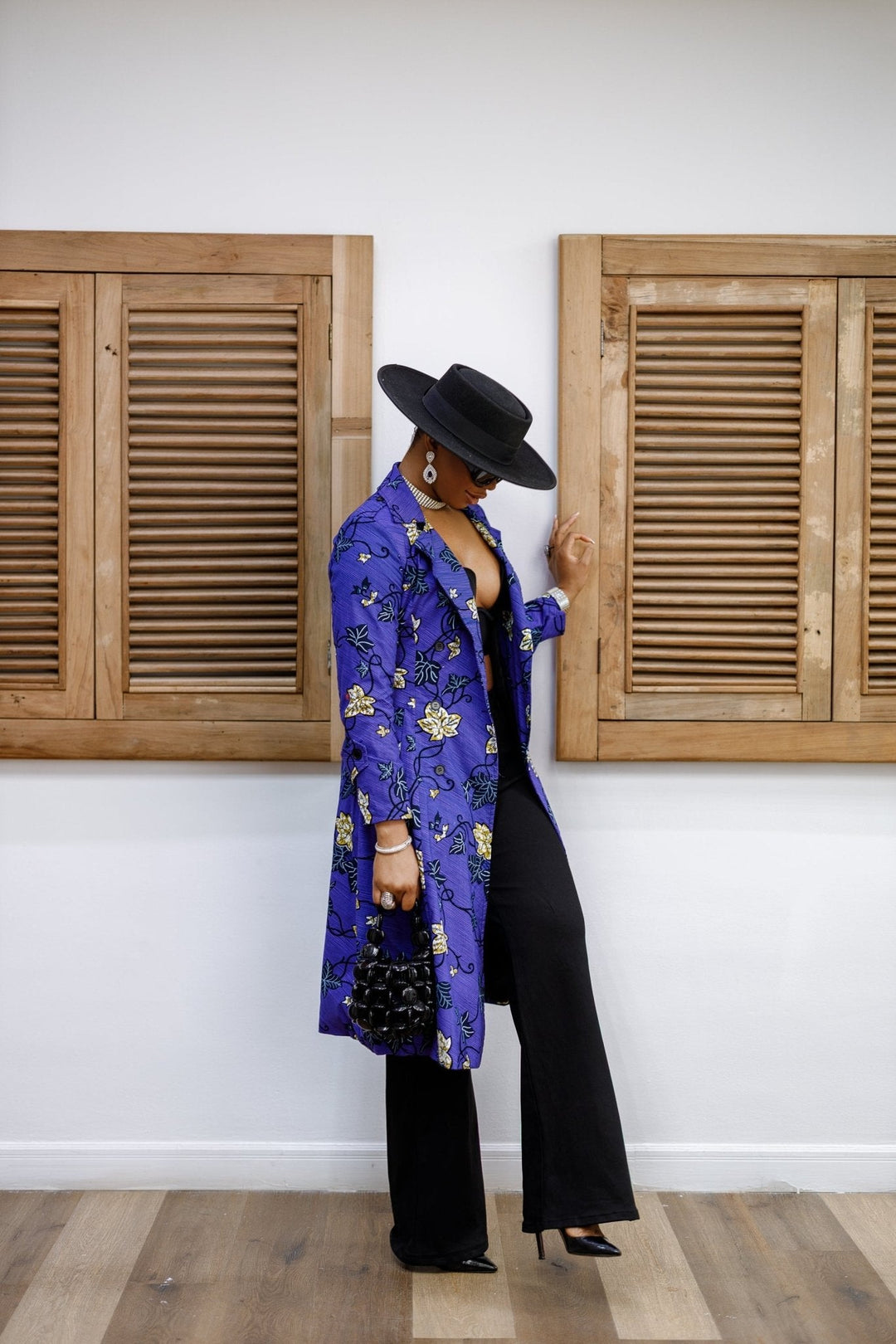 MORAYO AFRICAN PRINT TRENCH COAT DRESS - Especially Yours