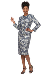 NAVY/SILVER