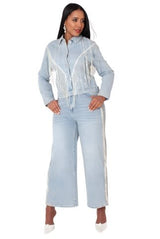 WASH BLUE DENIM