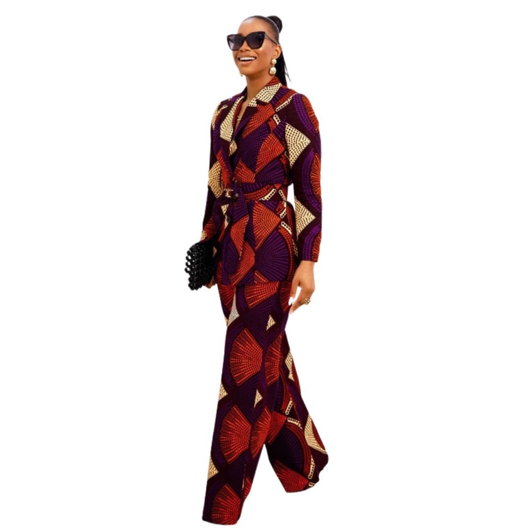 ZYLA AFRICAN PRINT SUIT SET - Especially Yours
