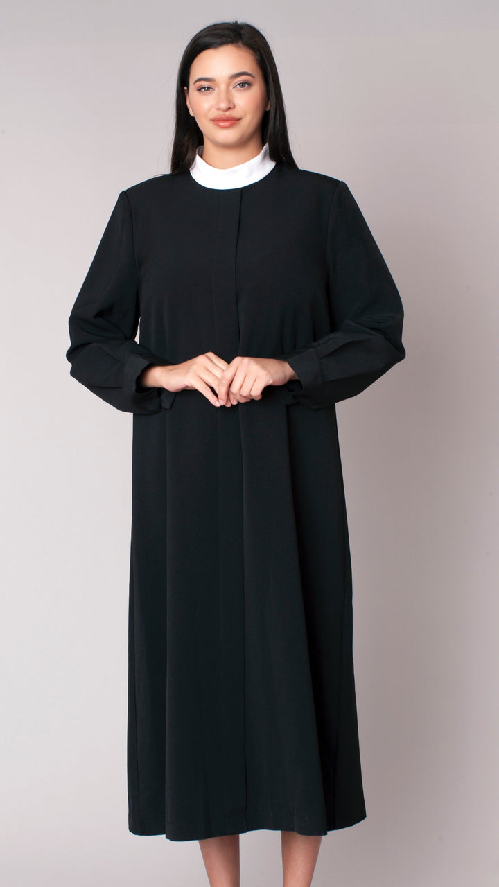 Plus size Two-Piece Brocade Clergy Robe – 41071W