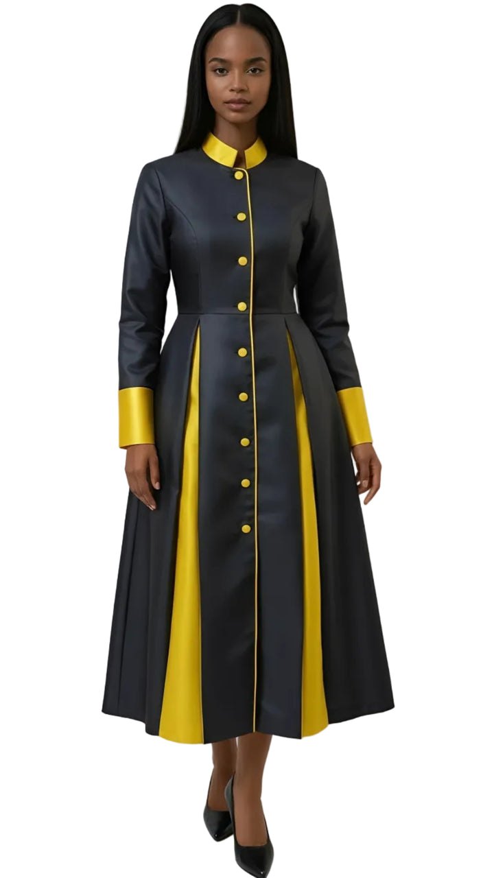 Plus Size Elegant Women's Minister Robe- 4544W