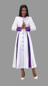 WHITE/PURPLE