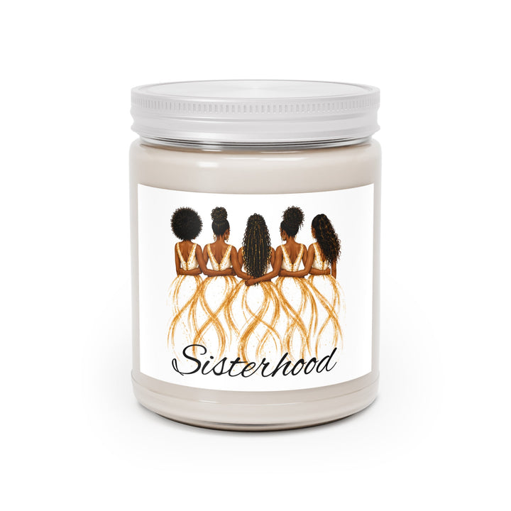 Sisterhood Soy Candle — 9oz Scented Jar with White Lid - Especially Yours